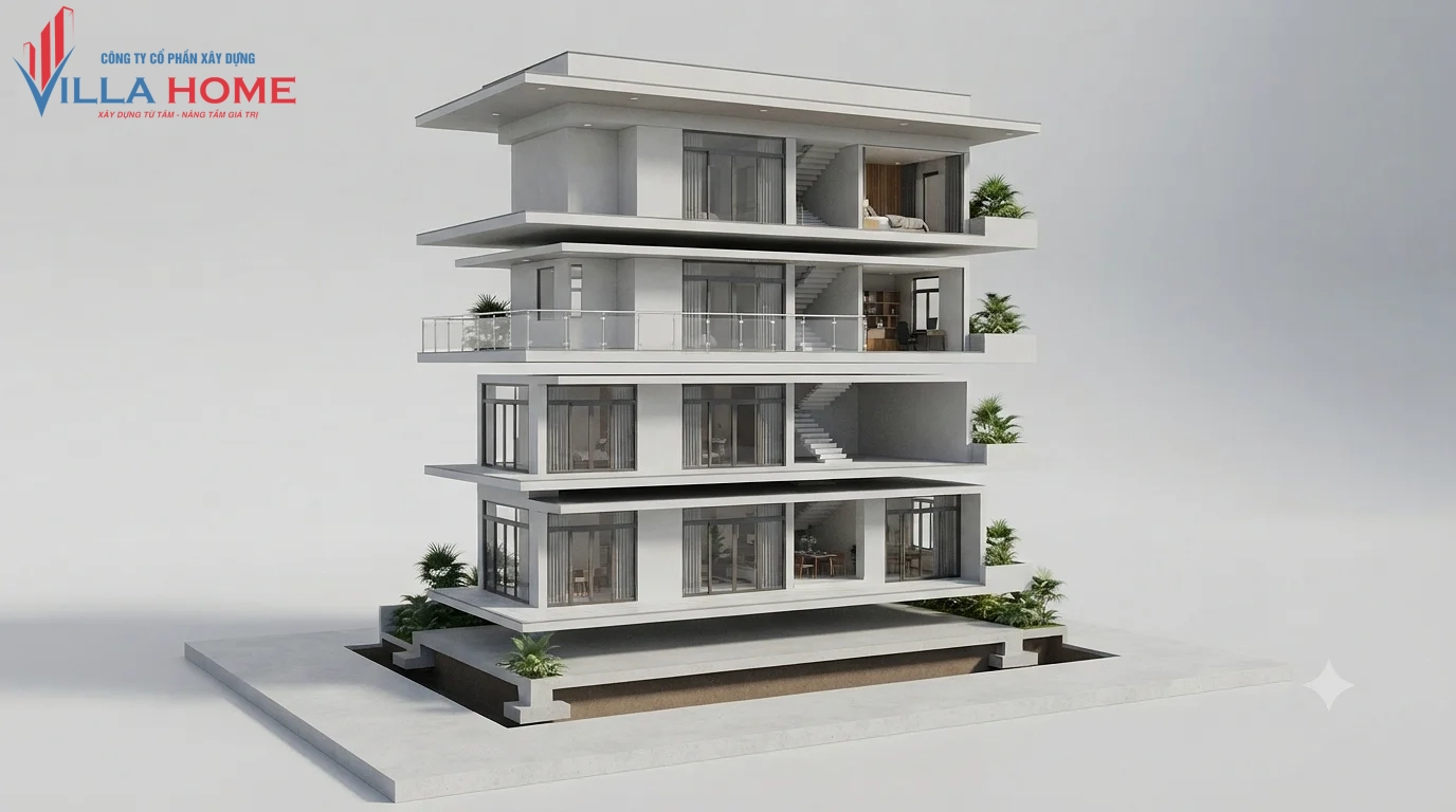 Cách Tính Diện Tích Xây Dựng Nhà Ở Chuẩn, Dễ Hiểu